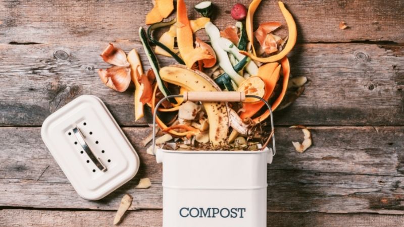Kompostbehälter für Küche
