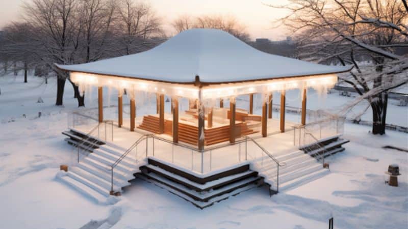Aufbau und Pflege eines winterfesten 3x3 Pavillons_kk