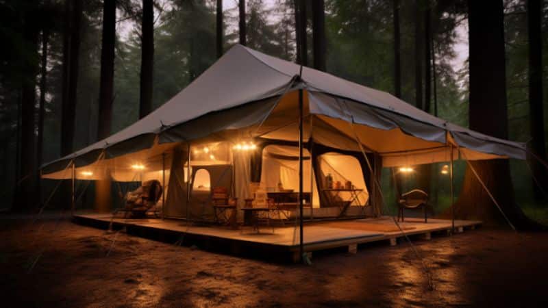 Wetterbeständigkeit und Stabilität von Camping Pavillons_kk