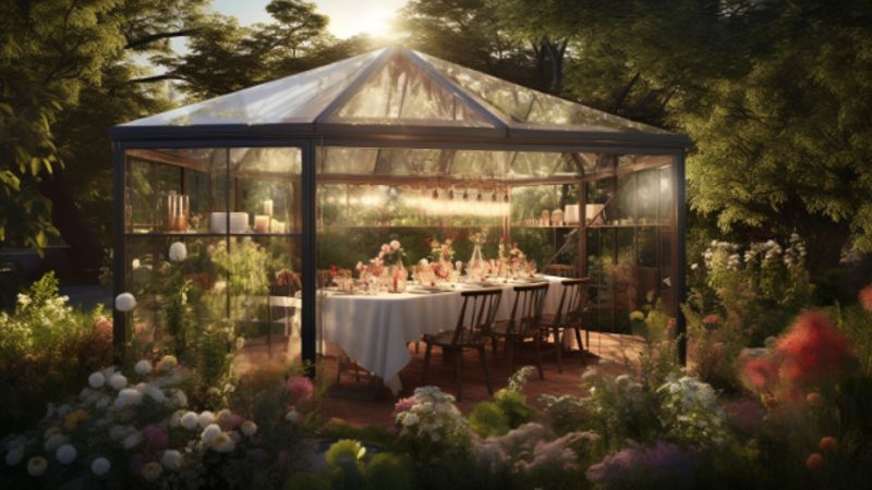 Wetterfeste Gartenpartys: Wie ein Glas Pavillon das ermöglicht_kk