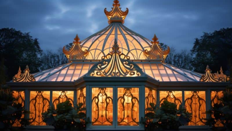 Das Dach einer Orangerie: Form und Funktionalität_kk