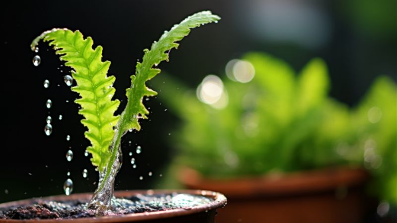 Farn gießen: Fehler vermeiden und die Pflanze gesund halten