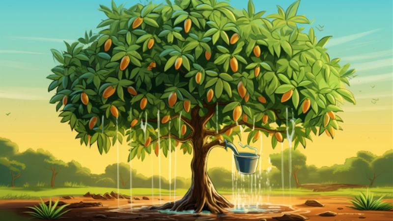 Mango gießen: Besonderheiten ab dem zweiten bis dritten Lebensjahr