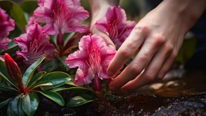 Zusätzliche Pflegetipps für Rhododendron