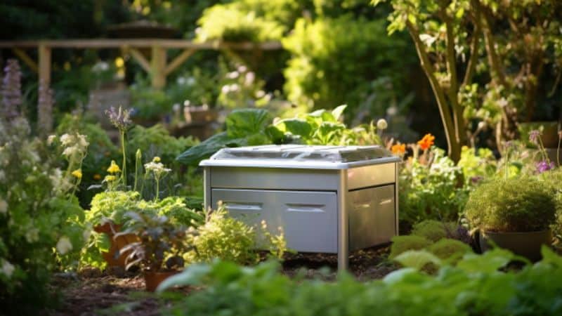 Richtig kompostieren mit einem Aluminium-Komposter
