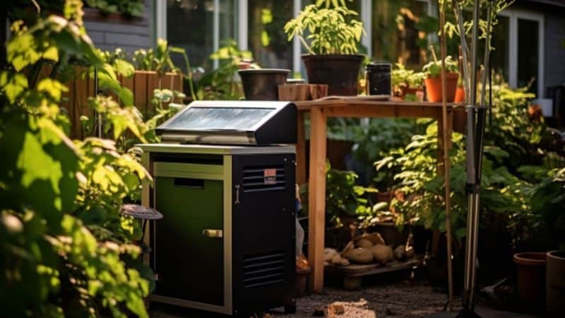 Thermokomposter für kleine Grundstücke: Platzsparende Kompostierung