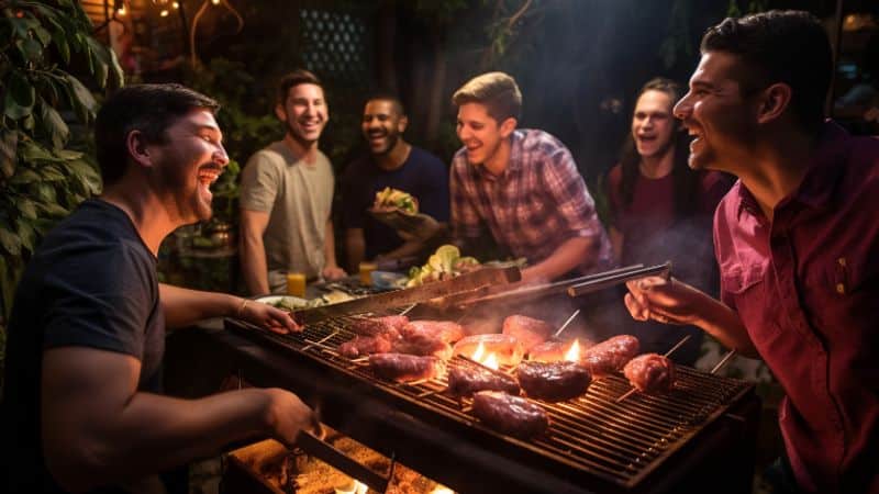 Die soziale Seite des Grillens: Männliche Gemeinschaft und die Freude am Fleisch