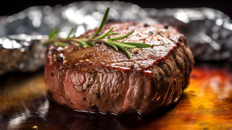 Gesundheitliche Aspekte beim Gebrauch von Alufolie für Steaks