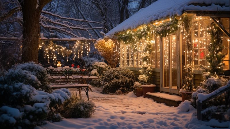 Kreative Ideen für die Außenbeleuchtung zu Weihnachten