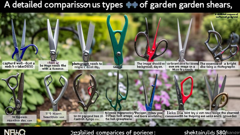 Die verschiedenen Typen von Gartenscheren