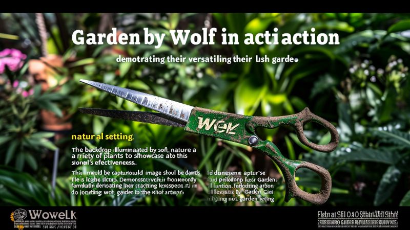 Einsatzmöglichkeiten von Wolf-Gartenscheren im Garten