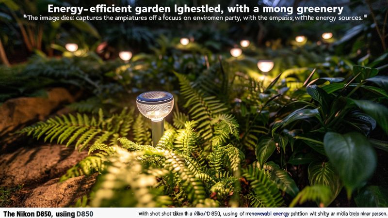 Energieeffizienz und Umweltschutz bei der Gartenbeleuchtung