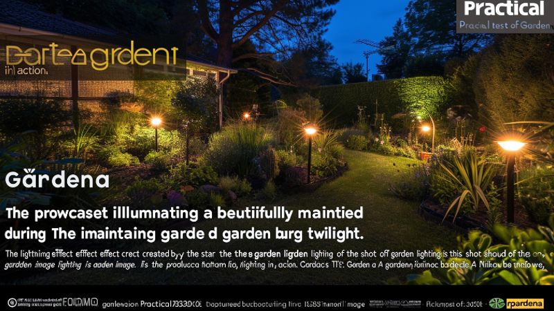 Praxistest: Gardena Gartenbeleuchtung im Einsatz