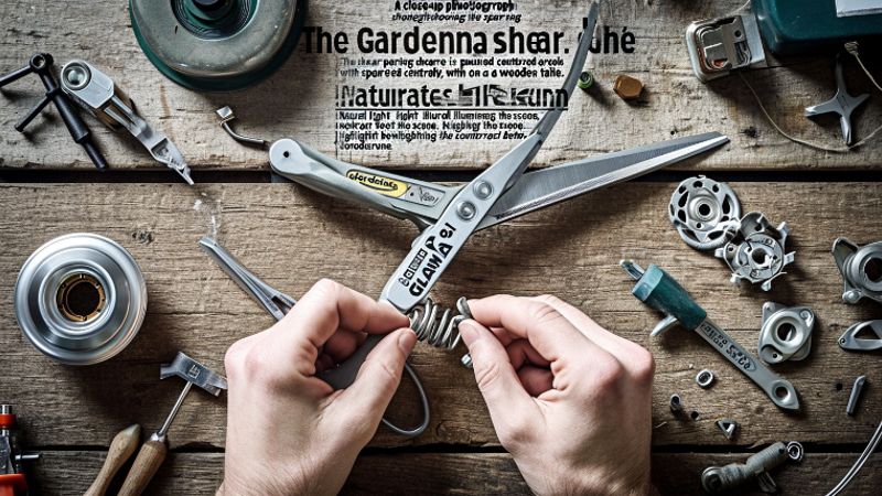 Wartung und Reparatur deiner Gartenschere
