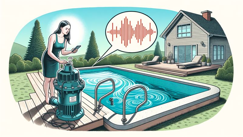 Akustische Anzeichen für Poolpumpen-Probleme