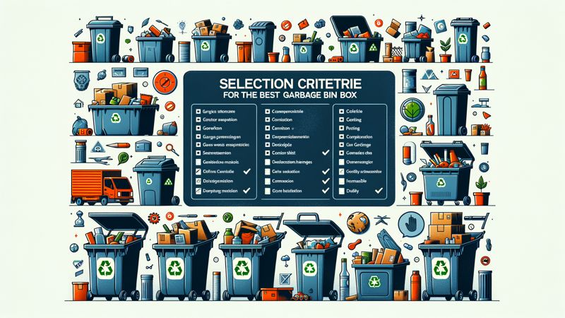 Auswahlkriterien für die beste Mülltonnenbox