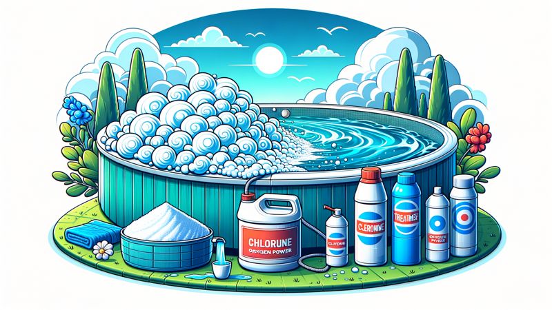 Behandlungsmethoden für einen schaumfreien Whirlpool: Von Chlor bis Sauerstoffpulver