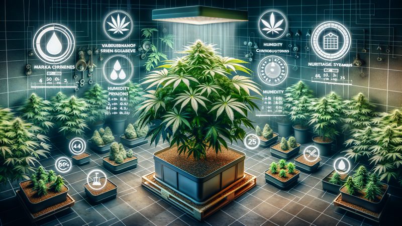 Bestimmungsfaktoren für die Anzahl der Cannabis-Pflanzen pro Quadratmeter