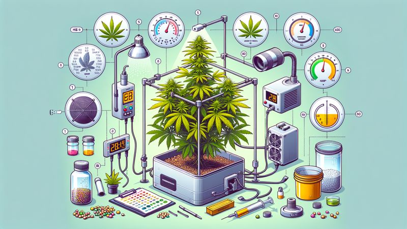 Der Anbau von Cannabis in einer Growbox
