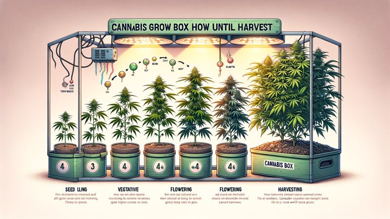 Die Phasen des Cannabisanbaus