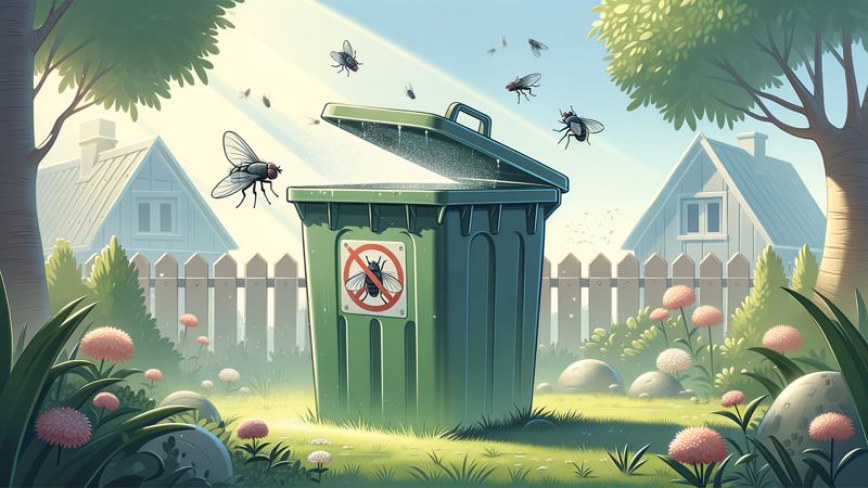 Die Rolle der Mülltonnenbox bei der Fliegenprävention