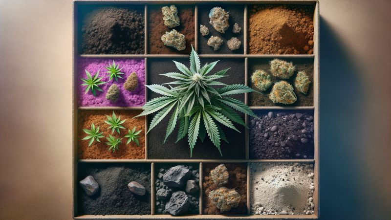 Die verschiedenen Erdarten und ihre Eignung für Cannabis
