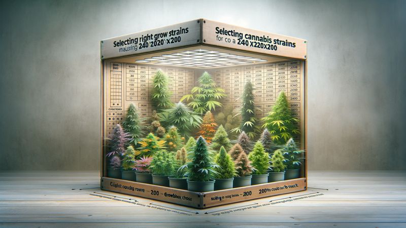 Die Wahl der richtigen Cannabissorten für deinen Growbox-Raum