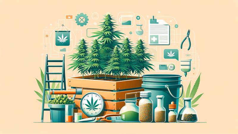 Ernte und Lagerung deines Cannabis