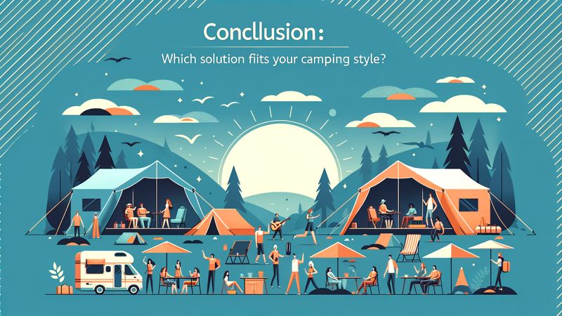 Fazit: Welche Lösung passt zu deinem Campingstil?