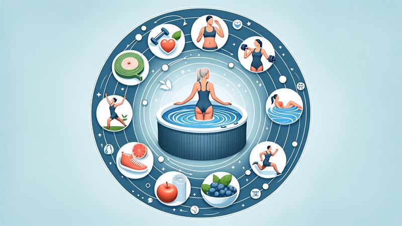 Gesunder Lebensstil und Whirlpool-Nutzung: Ein ganzheitlicher Ansatz gegen Cellulite