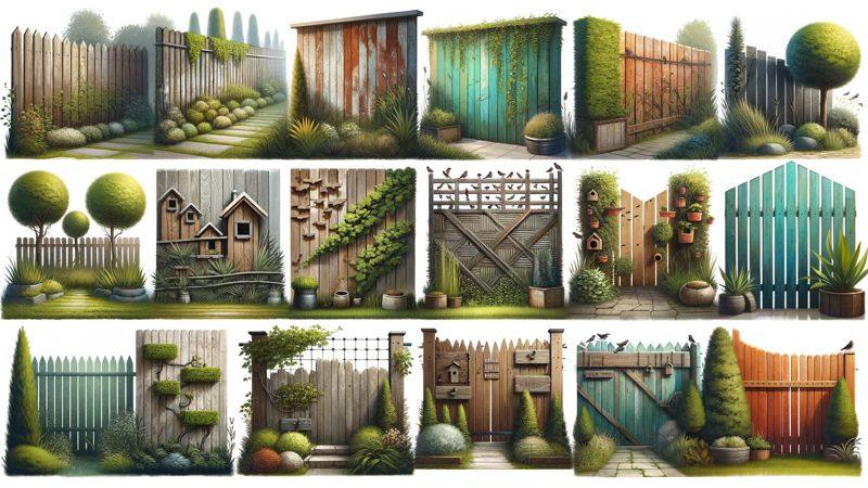 Inspiration und Designideen für deinen Gartenzaun