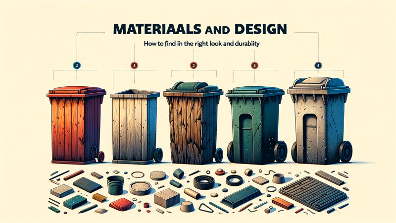Materialien und Design: Wie du die richtige Optik und Haltbarkeit findest