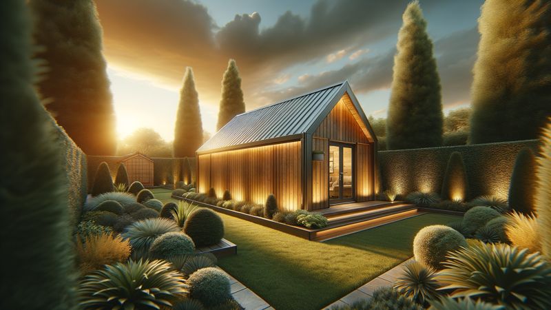 Modernes Design trifft Funktionalität: Pultdach-Gartenhäuser im Überblick