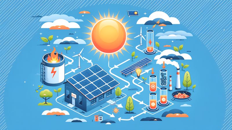 Technologien zur Energieumwandlung: Von der Sonne zum Strom und zur Wärme