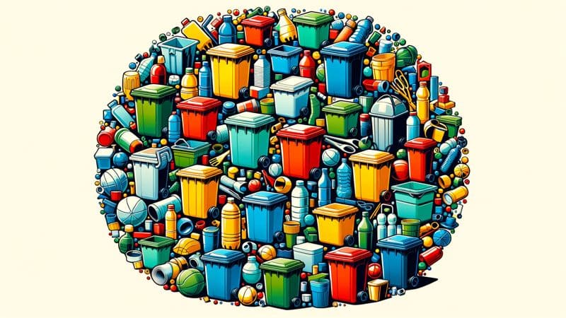 Vielfalt in Farben und Größen: Für jeden Bedarf die passende Mülltonnenbox finden