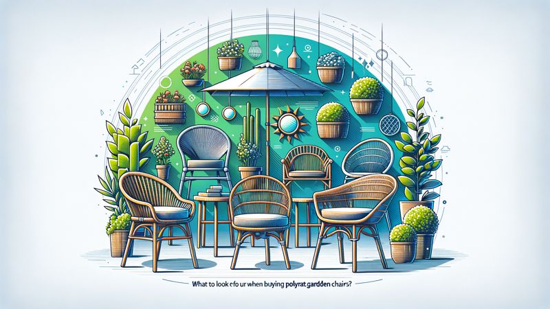 Worauf beim Kauf von Polyrattan Gartenstühlen achten?