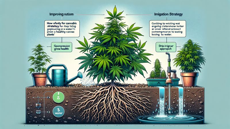 Zusammenfassung: Optimiere deine Bewässerungsstrategie für gesunde Cannabis-Pflanzen
