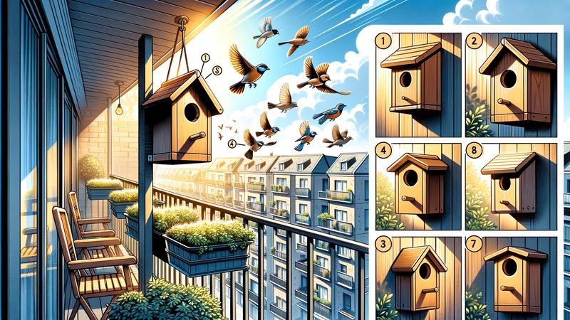 Auswahl des perfekten Standorts für dein Vogelhaus