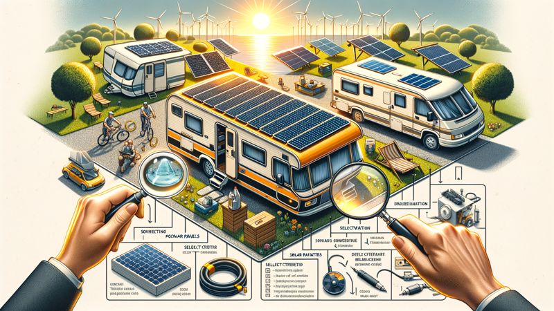 Auswahlkriterien für das beste Solarpanel für deinen Wohnwagen