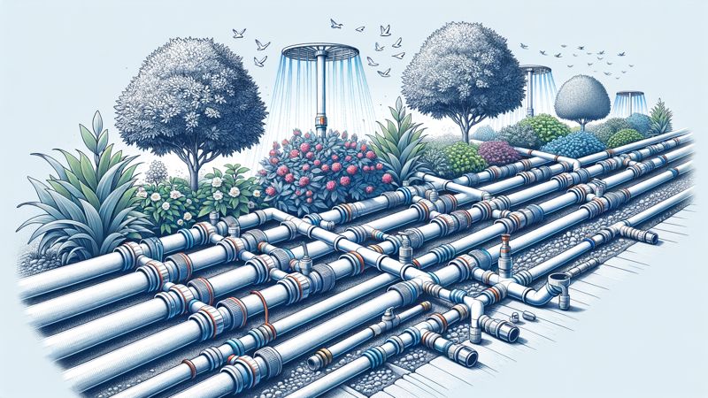 Automatische Bewässerungssysteme: PE-Rohre und Verbinder als sichere Alternative