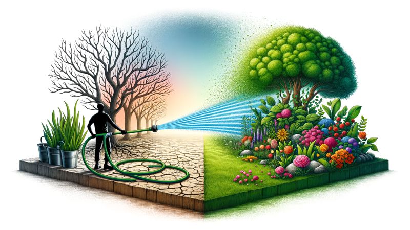 Bewässerungseffizienz: Wie der Gardena Comfort HighFlex deinen Garten verwandelt