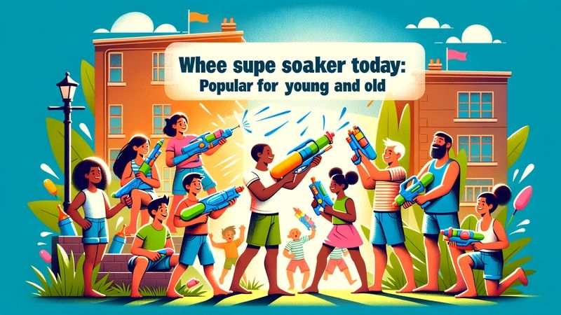 Der Super Soaker heute: Beliebt bei Jung und Alt