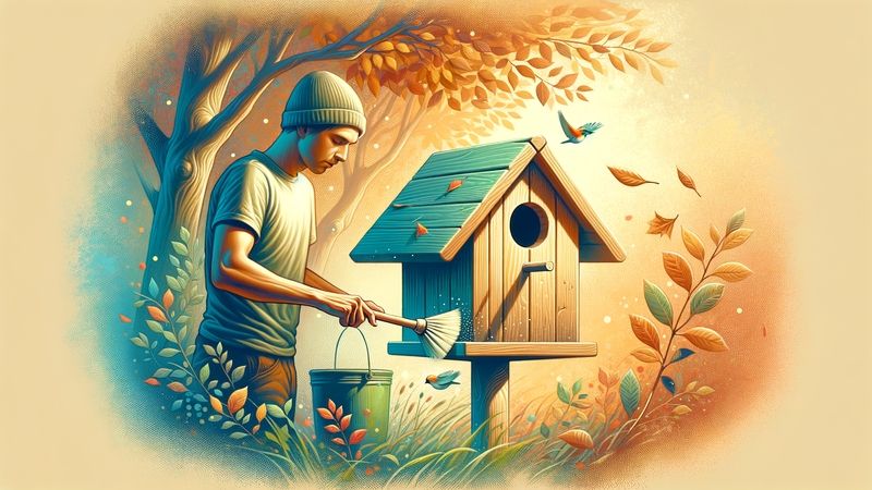 Die richtige Zeit für die Vogelhaus-Reinigung: Von Sommerende bis Herbst