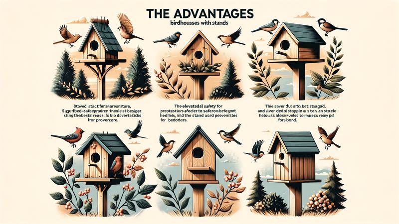 Die Vorteile von Vogelhäusern mit Ständer