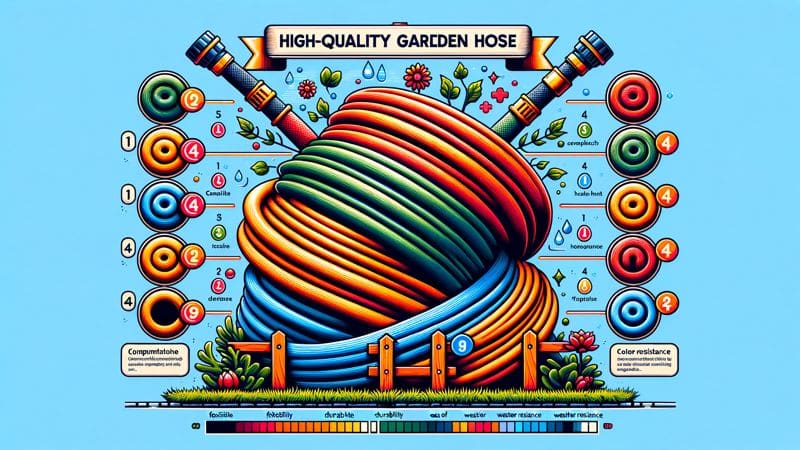 Eigenschaften von hochwertigen Gartenschläuchen