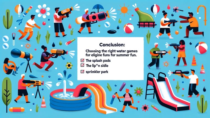 Fazit: Die Wahl der richtigen Wasserspiele für sommerlichen Spaß