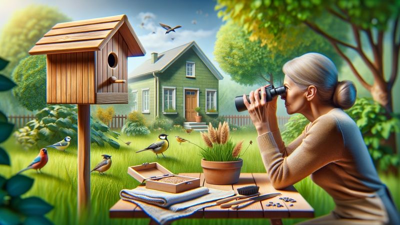 Geduld und Beobachtung: Warum es wichtig ist, das Vogelhaus regelmäßig zu überwachen und zu pflegen