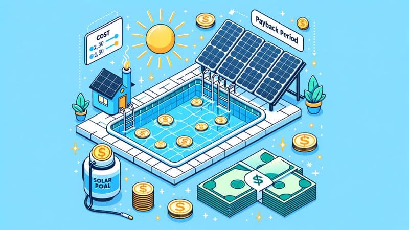 Kosten und Amortisation einer solarbetriebenen Poolheizung
