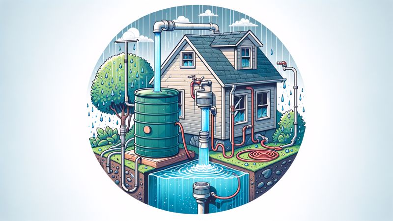 Regenwasser effizient sammeln und filtern