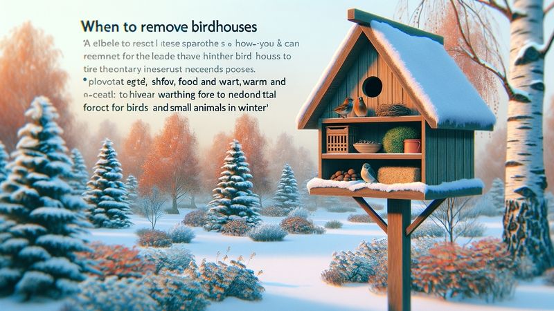 Winterquartier für Vögel und kleine Tiere: Wie du hilfst